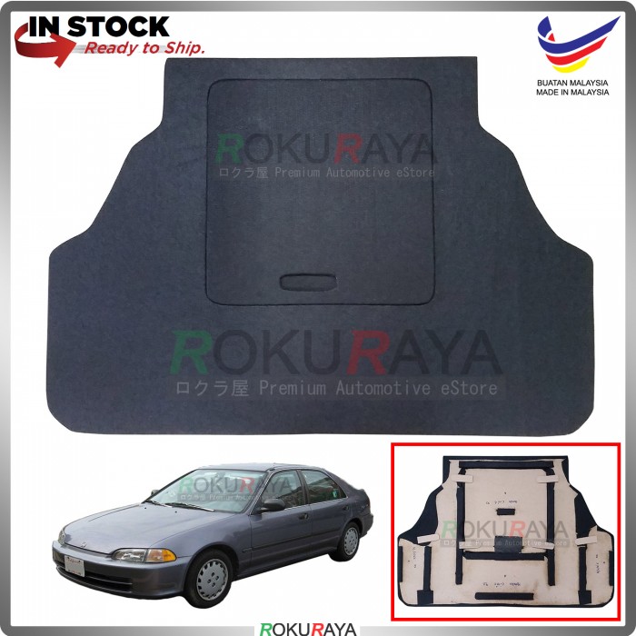 Honda Civic EG SR4 Custom Fit 15mm Rear Spare Tyre Tire Tayar